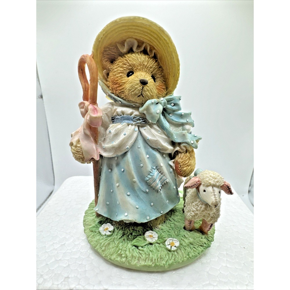 Enesco 1993 Cherished Teddies "Little Bo‎ Peep" Looking For A Friend Like You